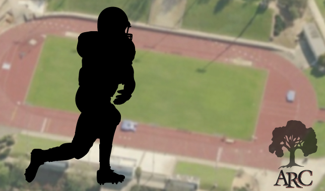 Football silhouette