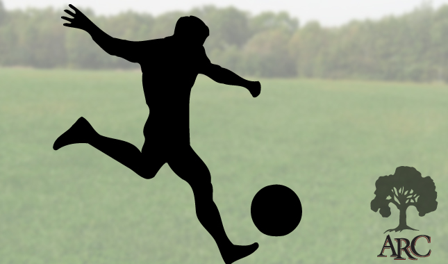 Soccer silhouette