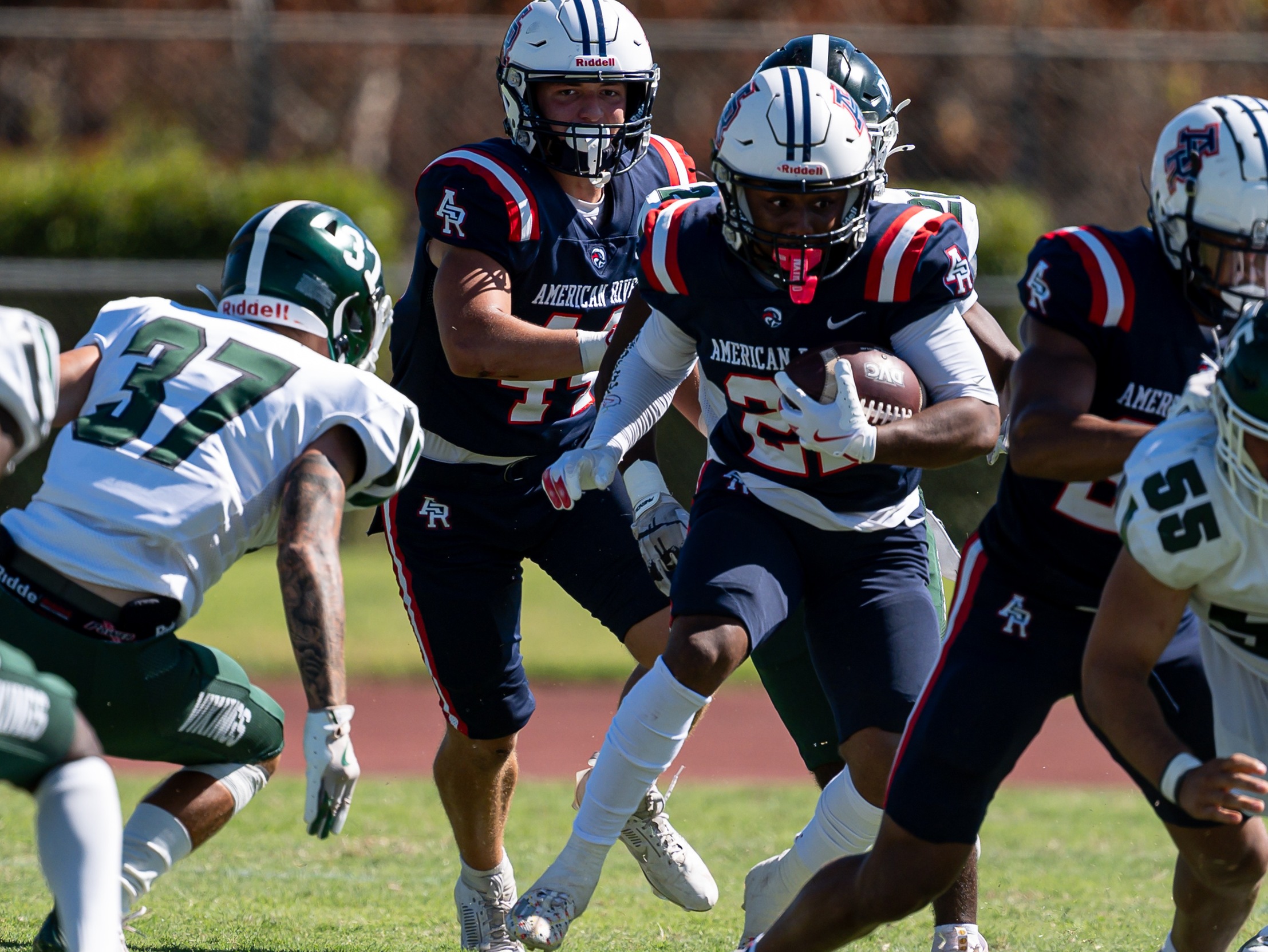 Football Drops Thrilling Game to Diablo Valley College
