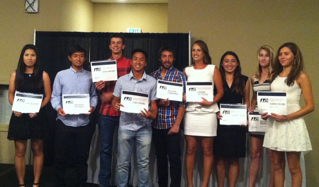 Men's Tennis Team Nominated for Three Individual State Awards, Cody Duong Wins ITA Player to Watch
