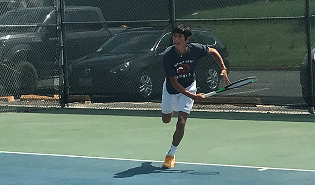 Men's Tennis faces Cosumnes River College