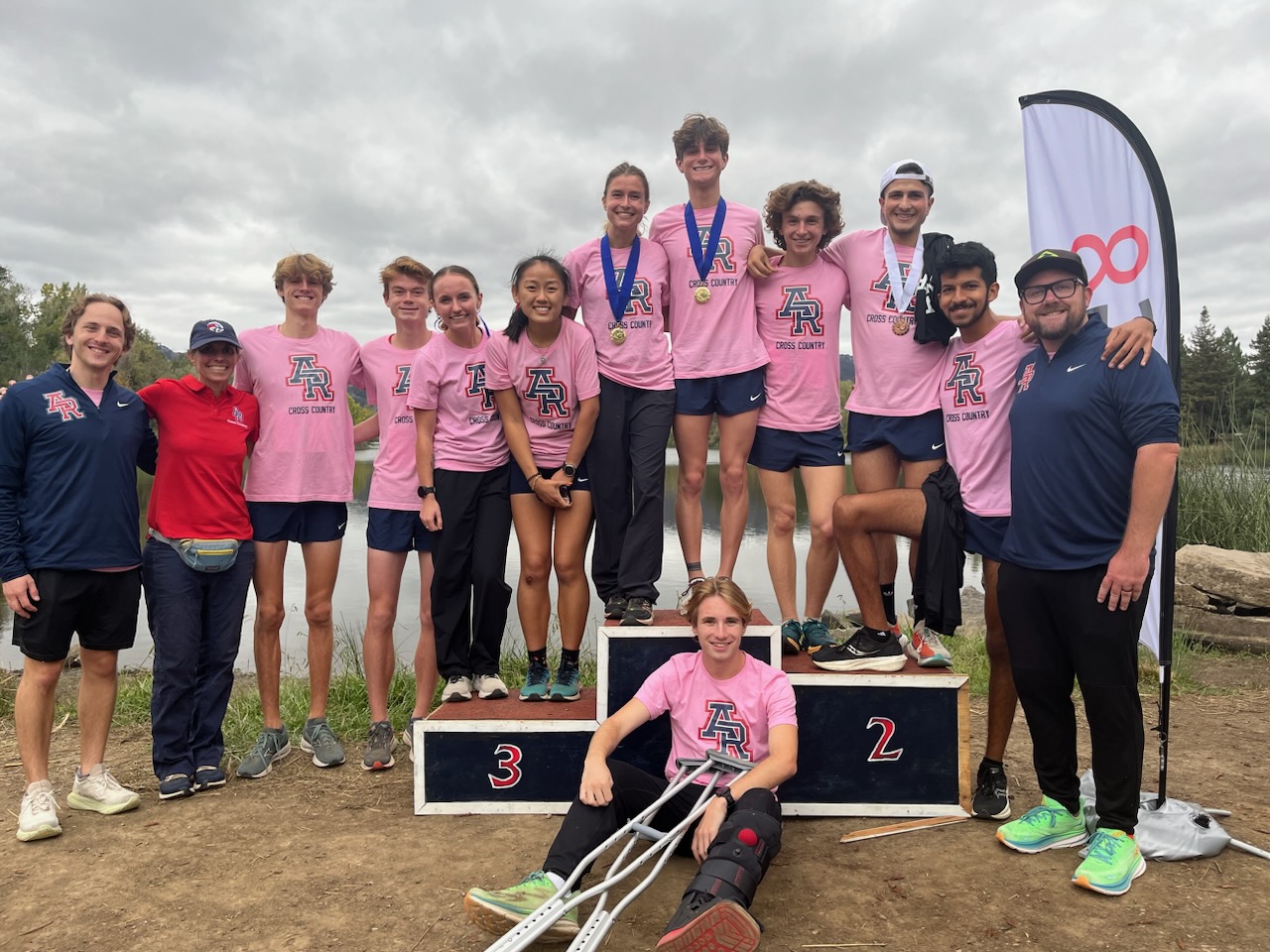 Men's Cross Country wins Big 8 Championship