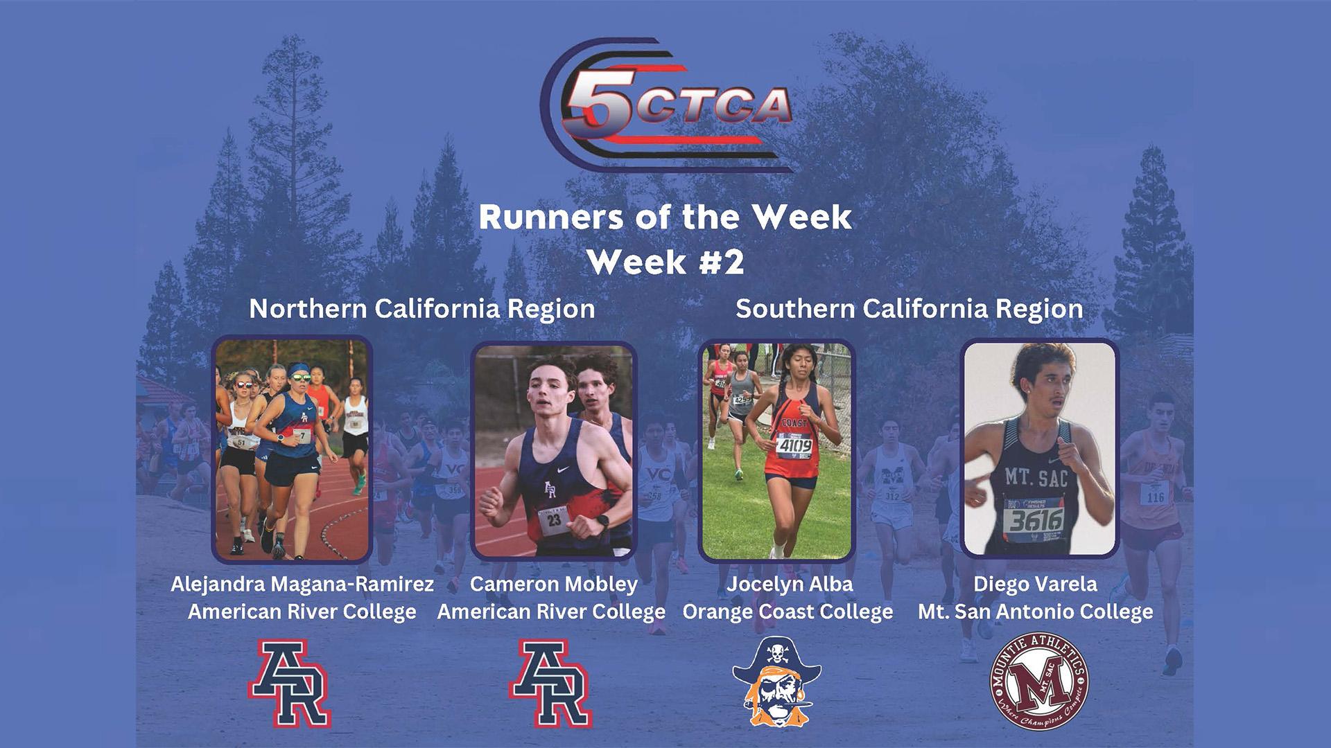 5CTCA Runners of the Week