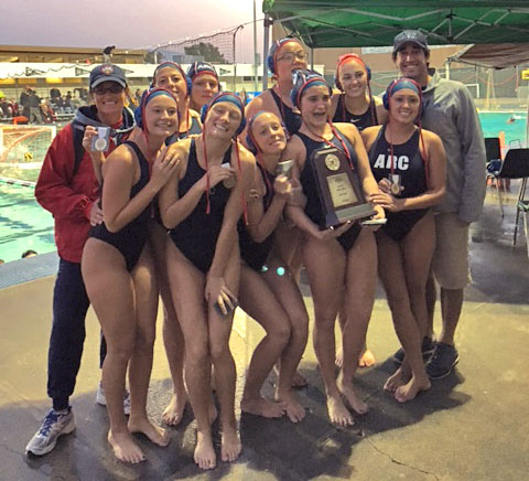 2015-16 Women's Water Polo Team